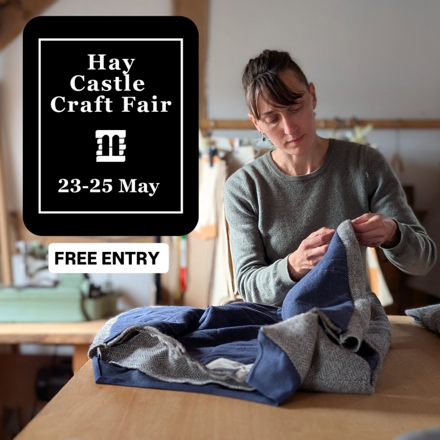 Counting down the days now! Only 2 weeks left for making and perfecting before we set up 'shop' on the beautiful lawn @haycastle for the first weekend of #hayfestival 

Craft at Hay Castle during the Hay Festival

Saturday 23 May to Monday 25 May, 20