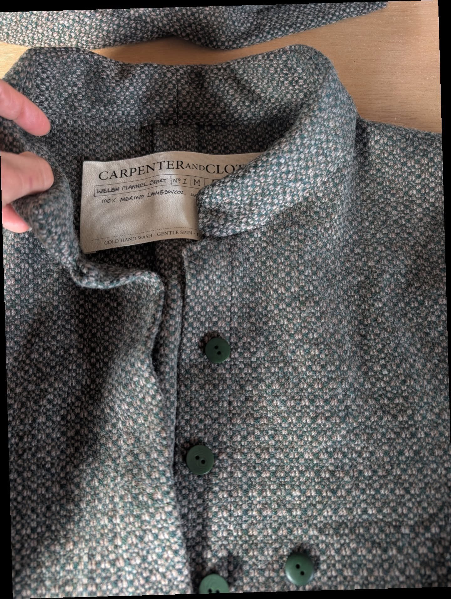 This weekend at the @hay_castle Craft Fair we&rsquo;re very proud to be launching pre-orders for our long awaited, brand new Welsh flannel shirt! 

Woven @elvet_mill_1885 on century old looms, we are extremely proud to have finally been able to make 