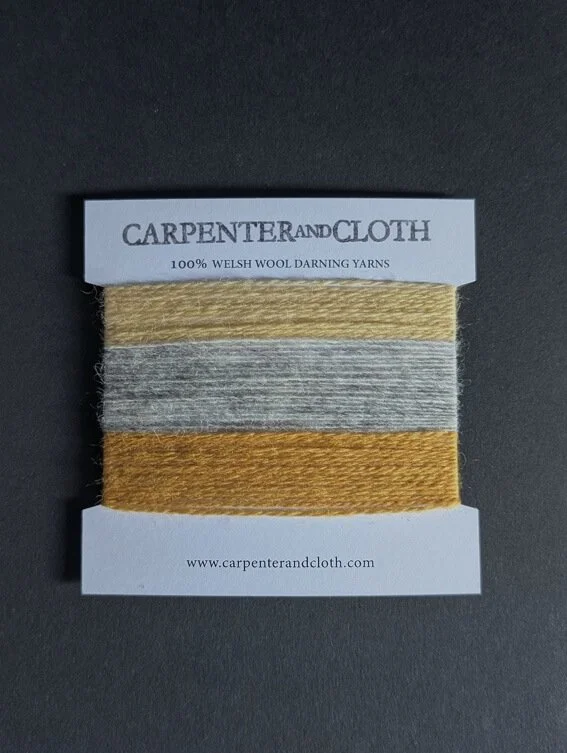 Darning Yarns Straw Yellow
