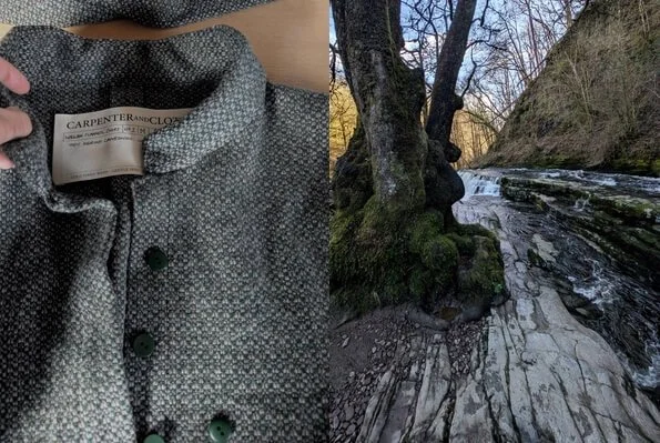 COED green Welsh Flannel