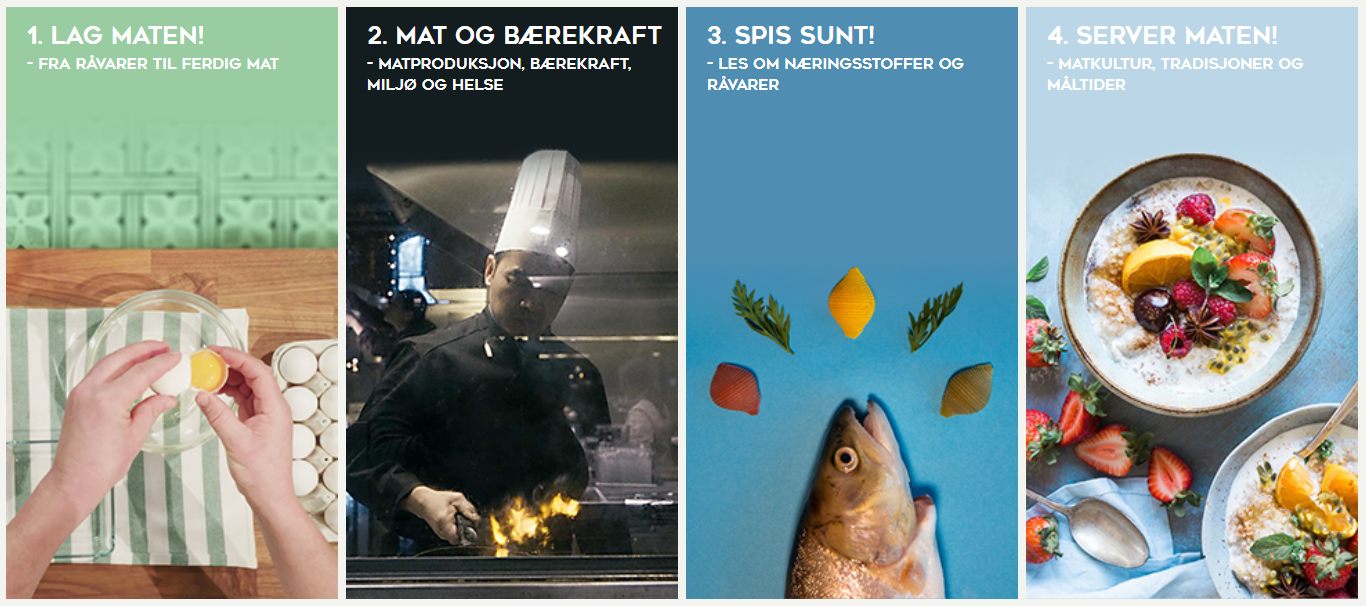 En smakebit av Mat og helsetemaene i Verkstedet.