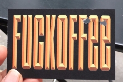 FUCKOFFEE at Bermondsey for your everyday coffee!