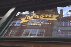 MOTHER MASH at Oxford Circus for some British Mash potatoes and pies