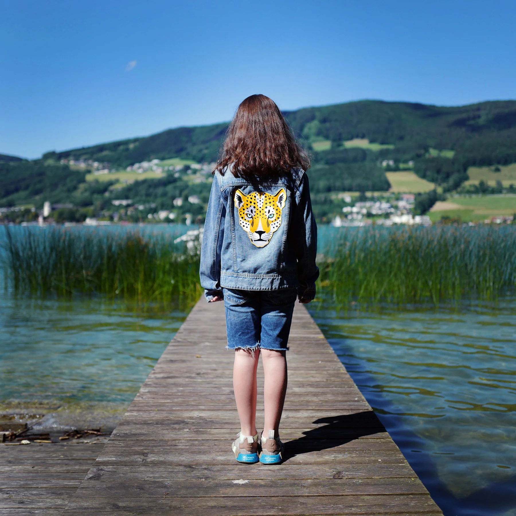 ESCA Großkatze Patch zum Aufnähen