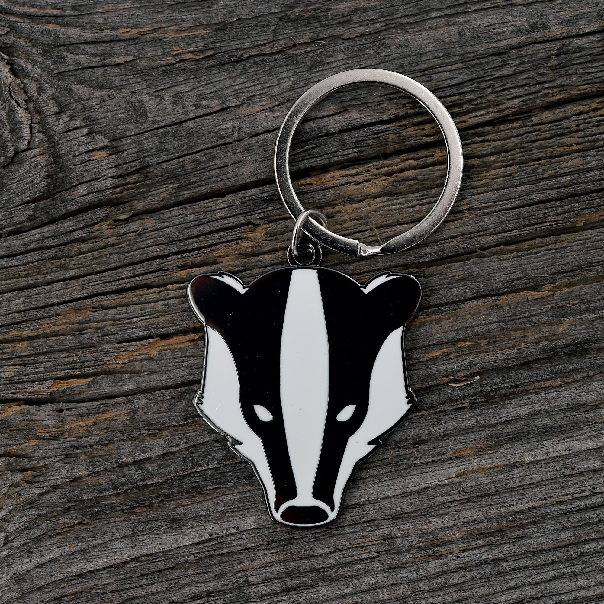 ESCA Dachs Emaille Schlüsselanhänger