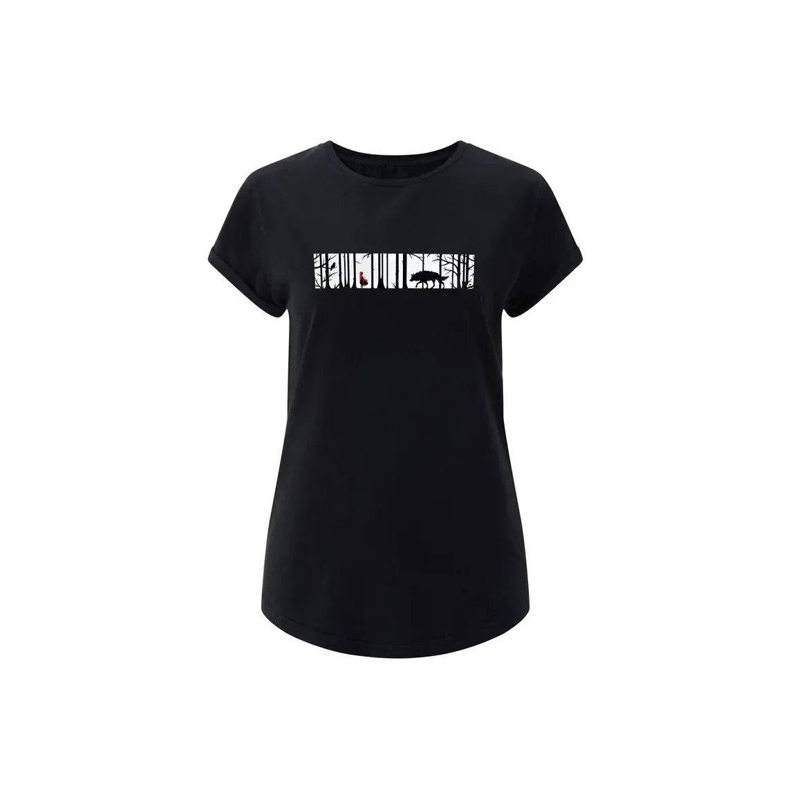 Rotkäppchen - Damen Biobaumwoll T-Shirt