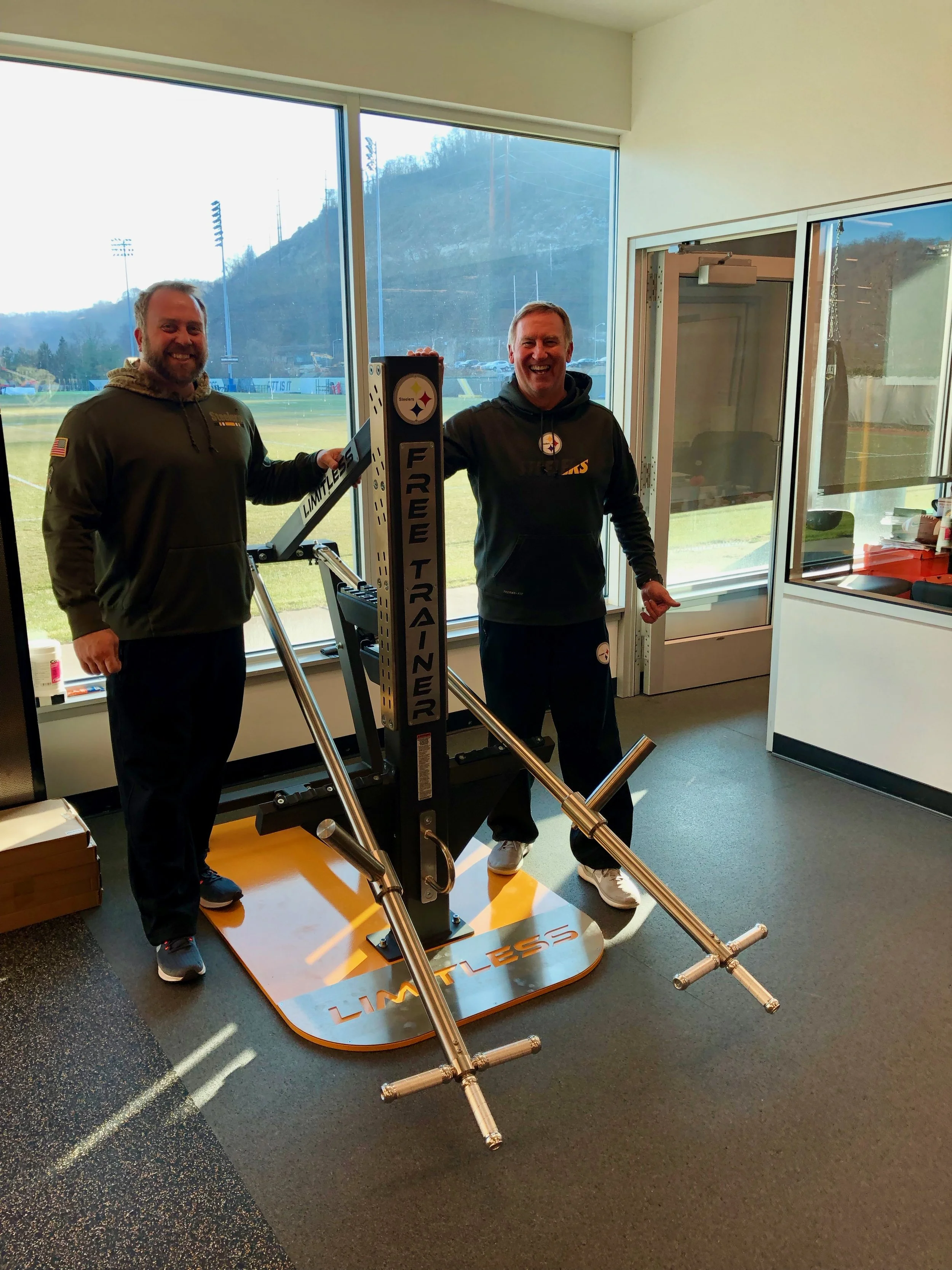 “This is a great piece of equipment.” Garret Giemont - Strength & Conditioning Coordinator for the Pittsburgh Steelers