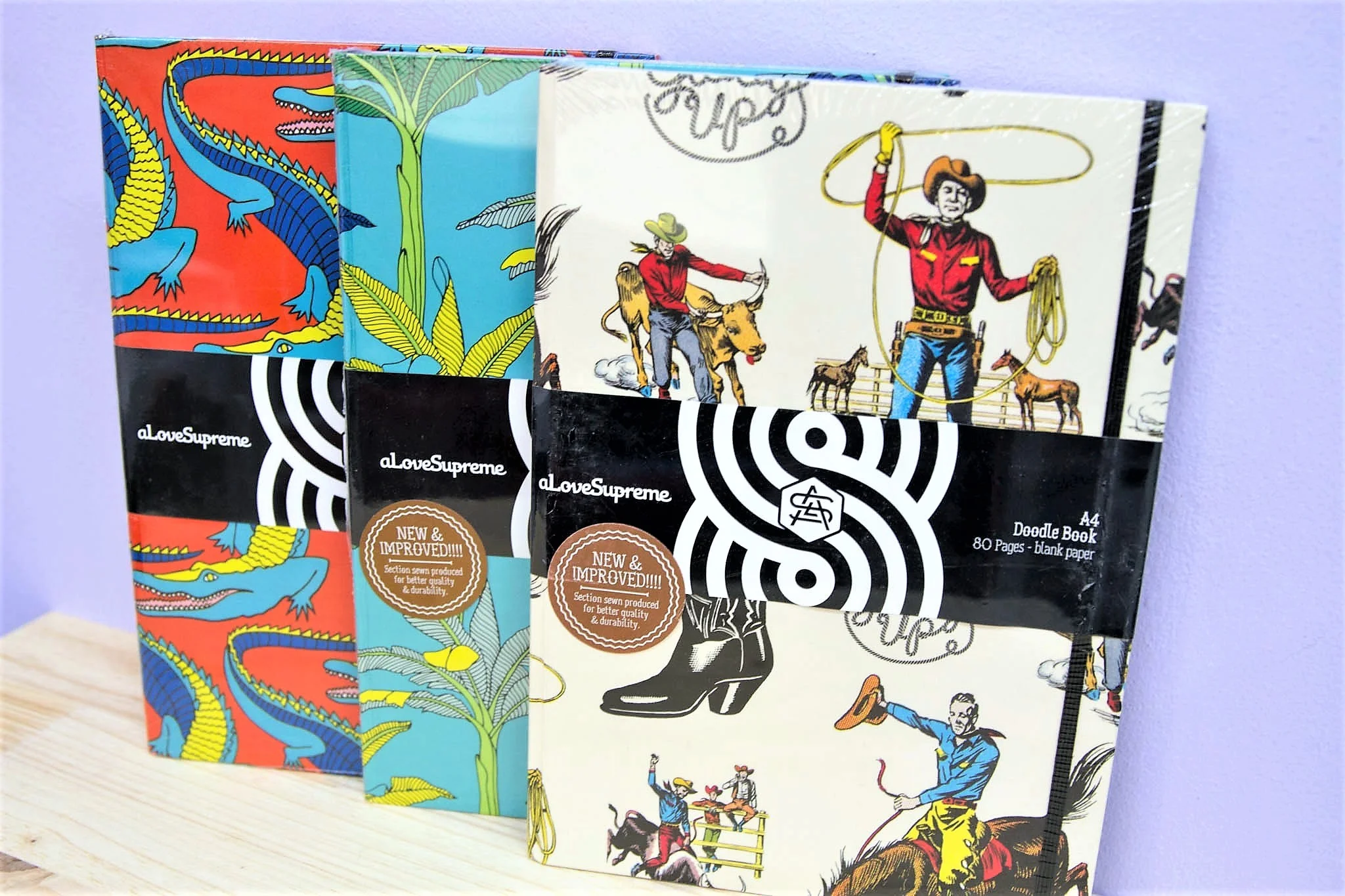A4 Hardcover Doodle Books - R 200