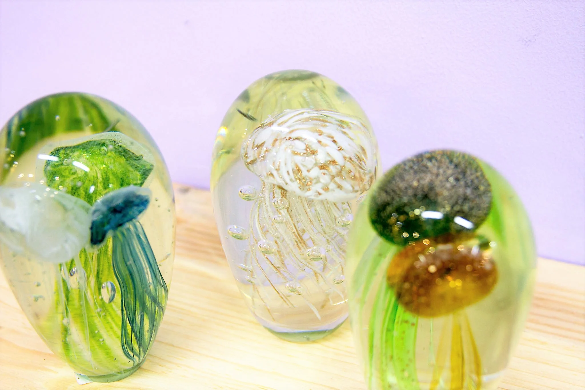 Jellyfish Paperweights