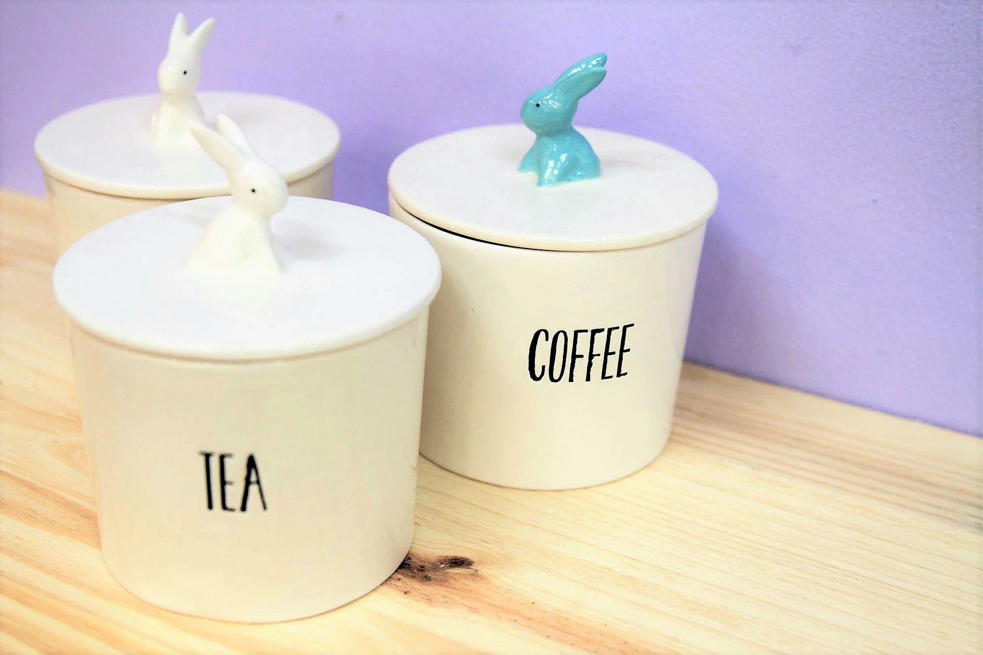 Tea, Coffee & Sugar Canisters
