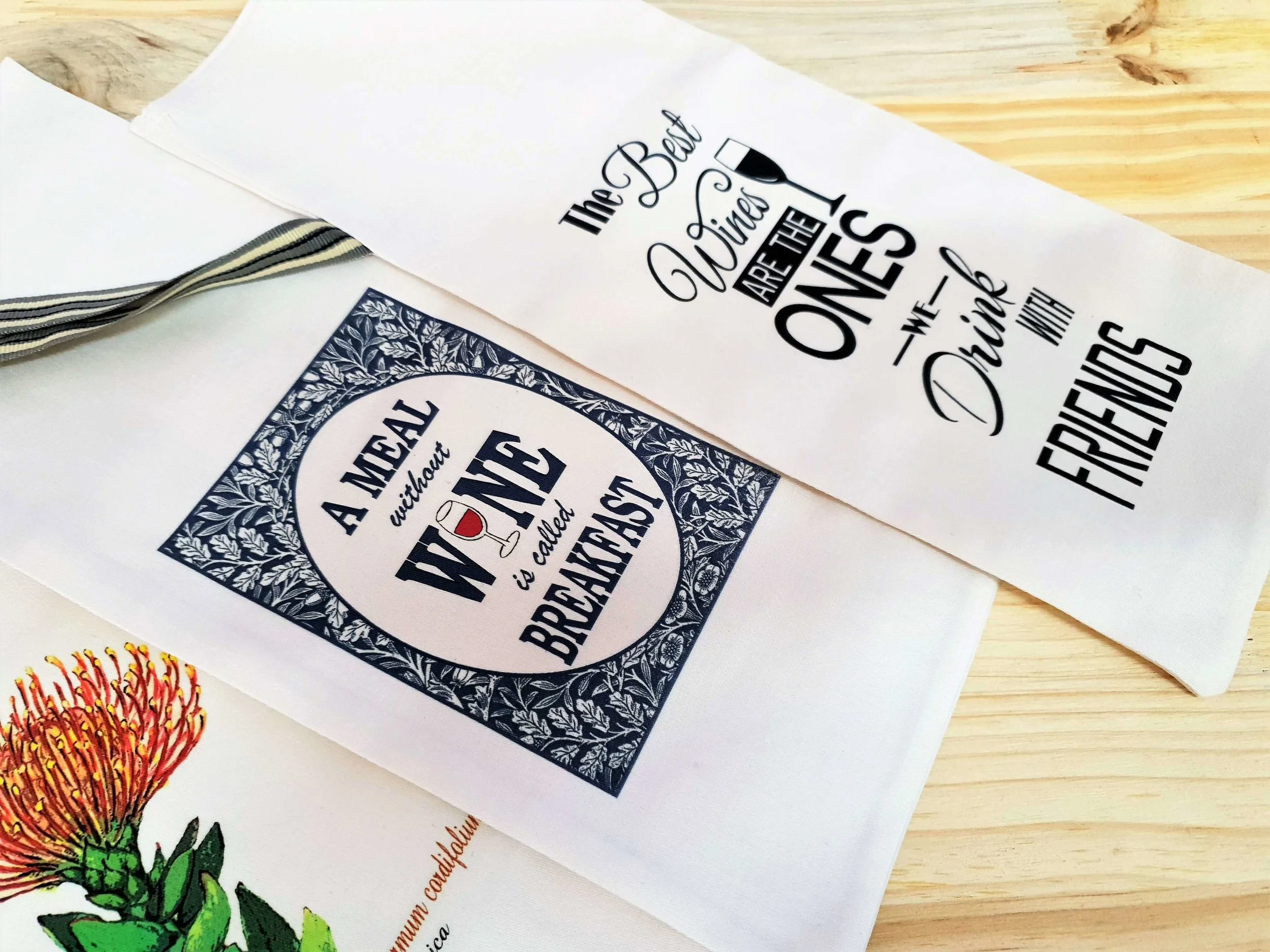 Fabric Wine Bags