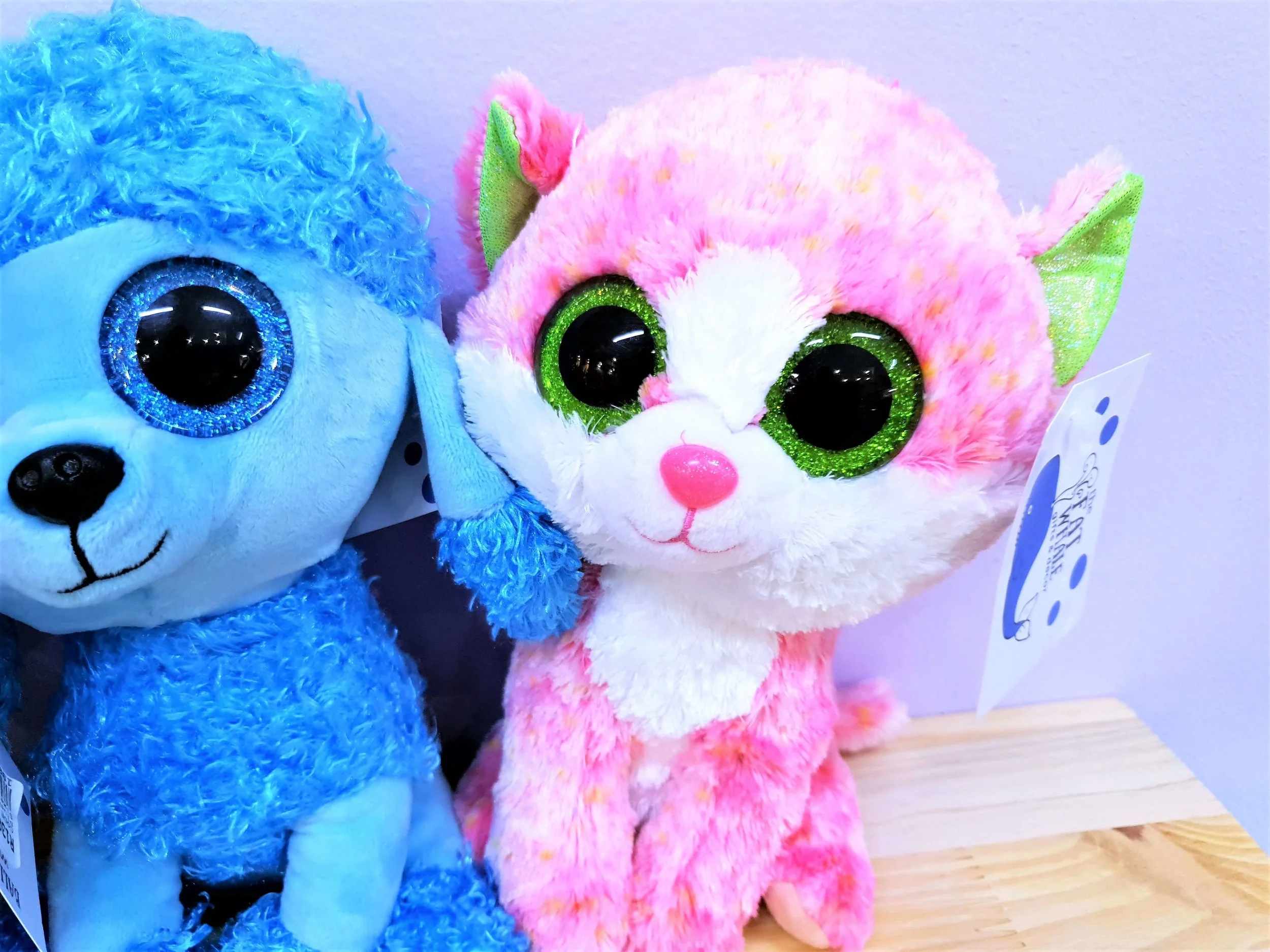Glitter-Eye Plush Toys Large