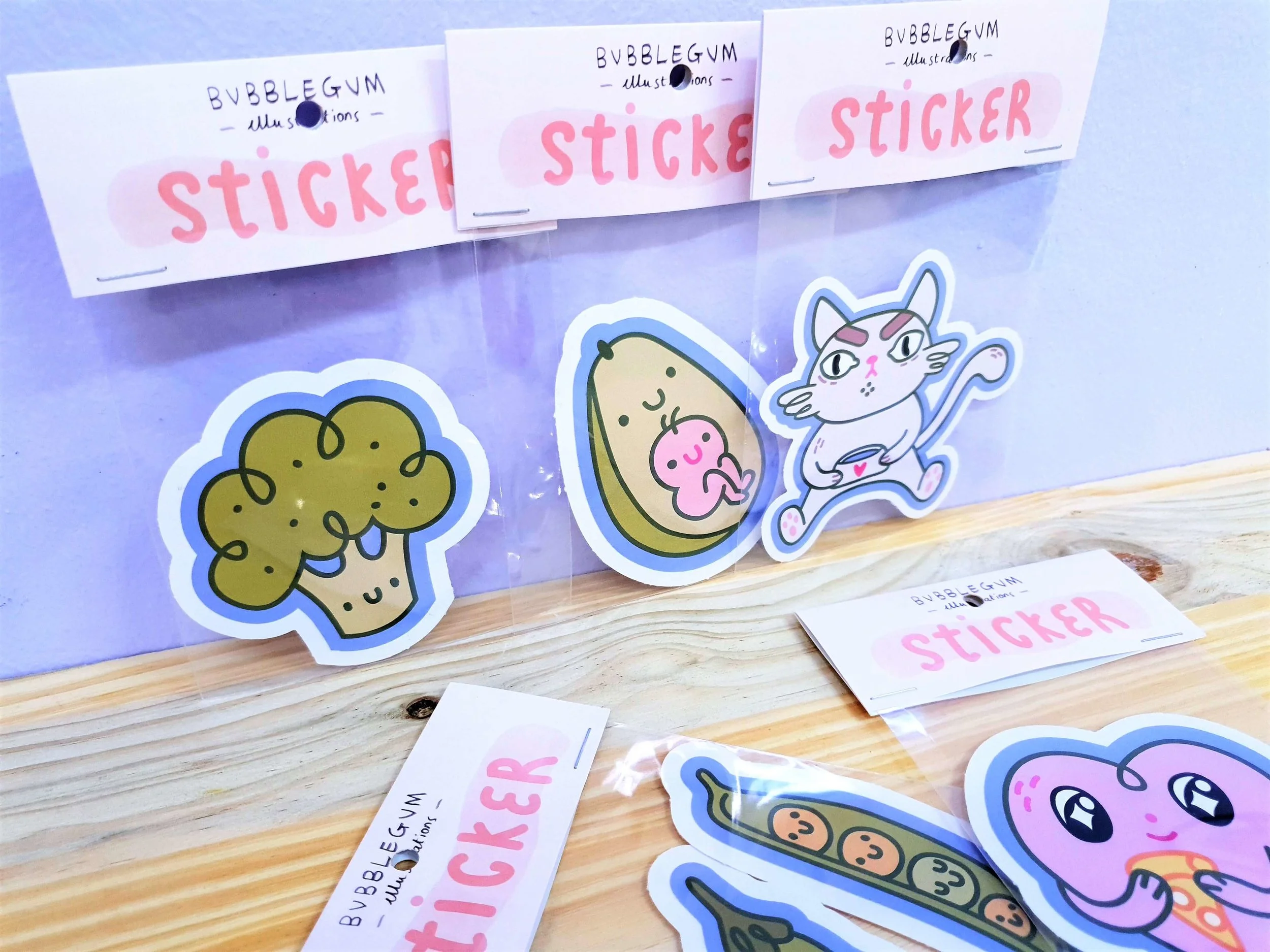 Bvbblegvm Single Stickers