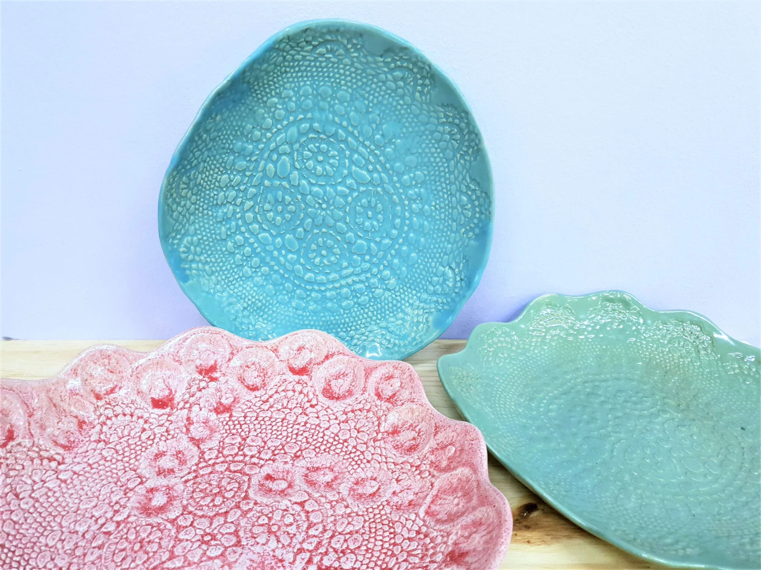 Large Textured Dish