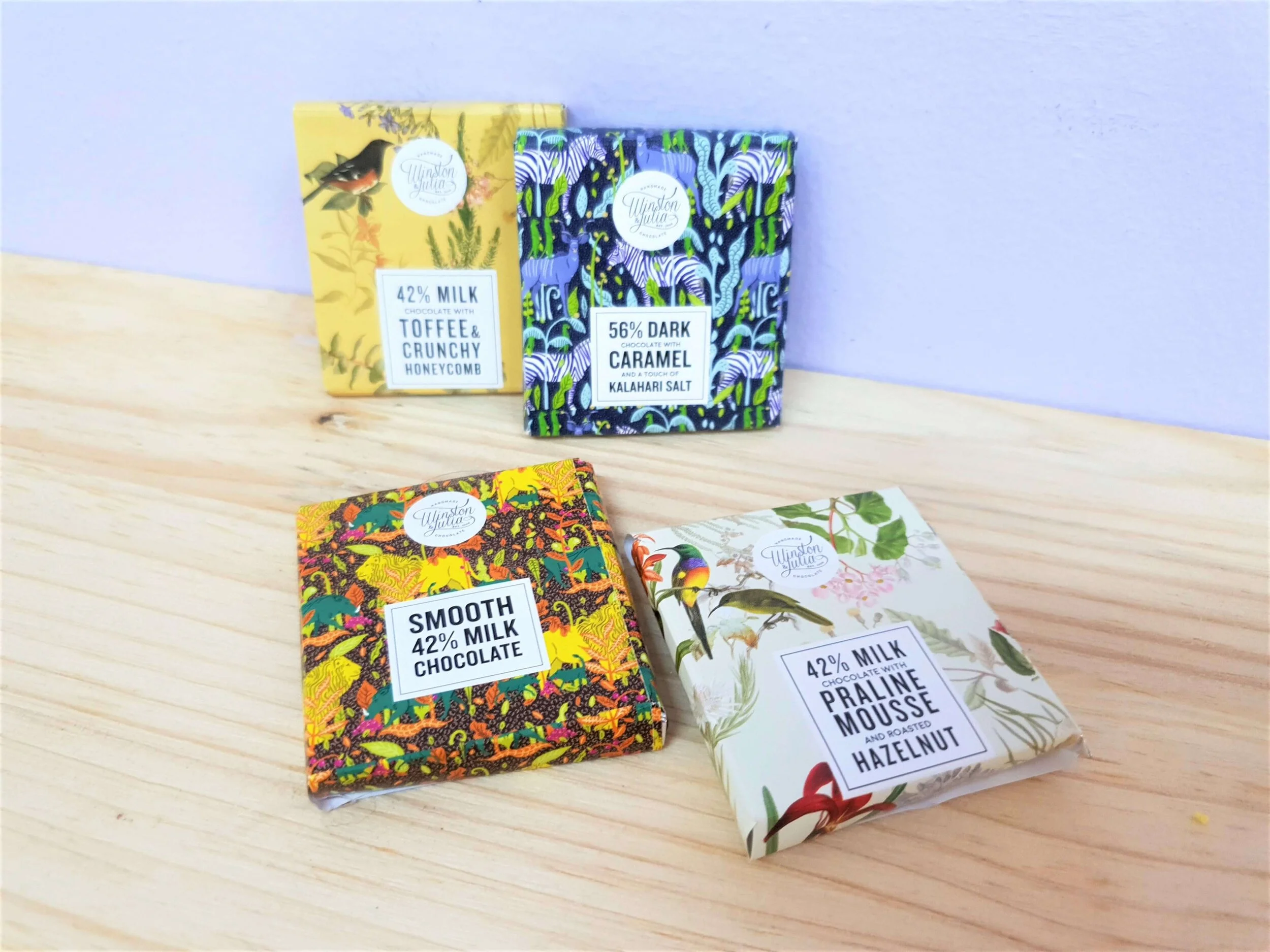 Winston & Julia Mini Chocolate Bars