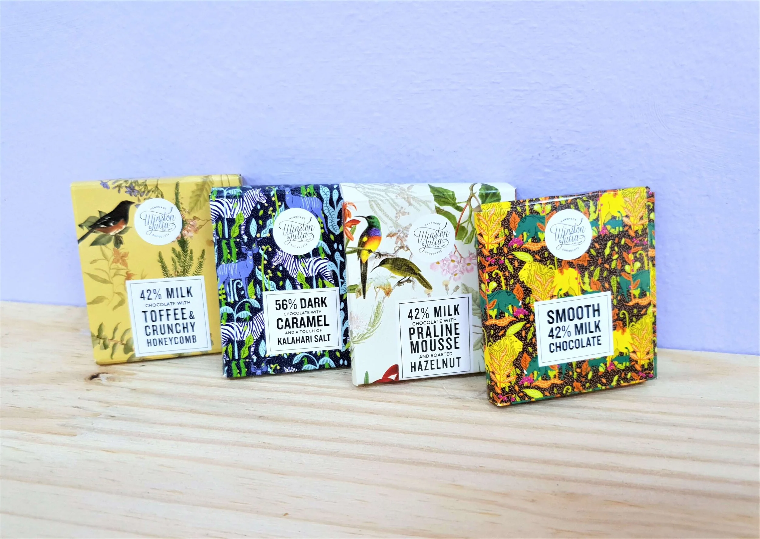 Winston & Julia Mini Chocolate Bars