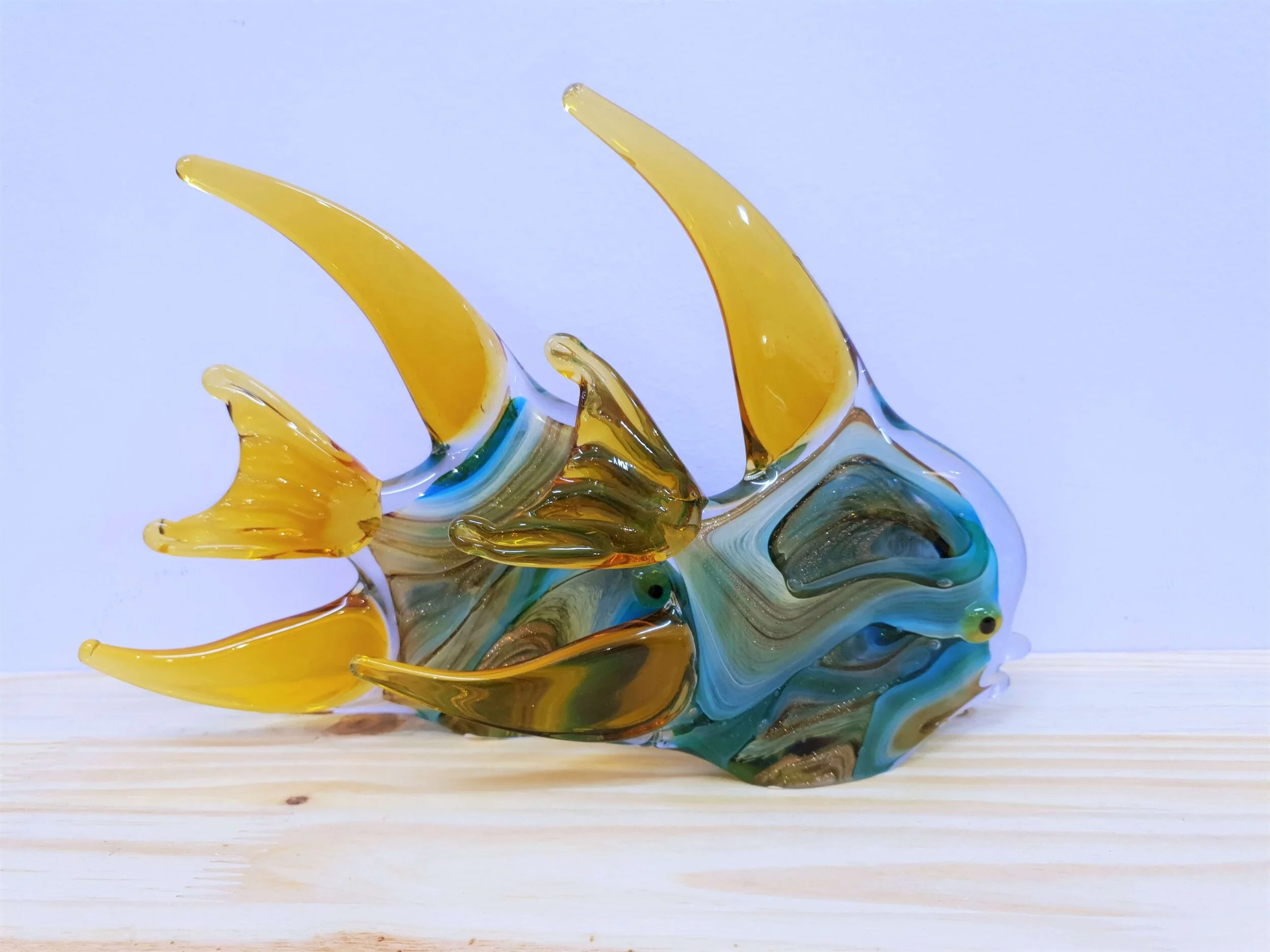 Copy of Agate Angel Fish Paperweight