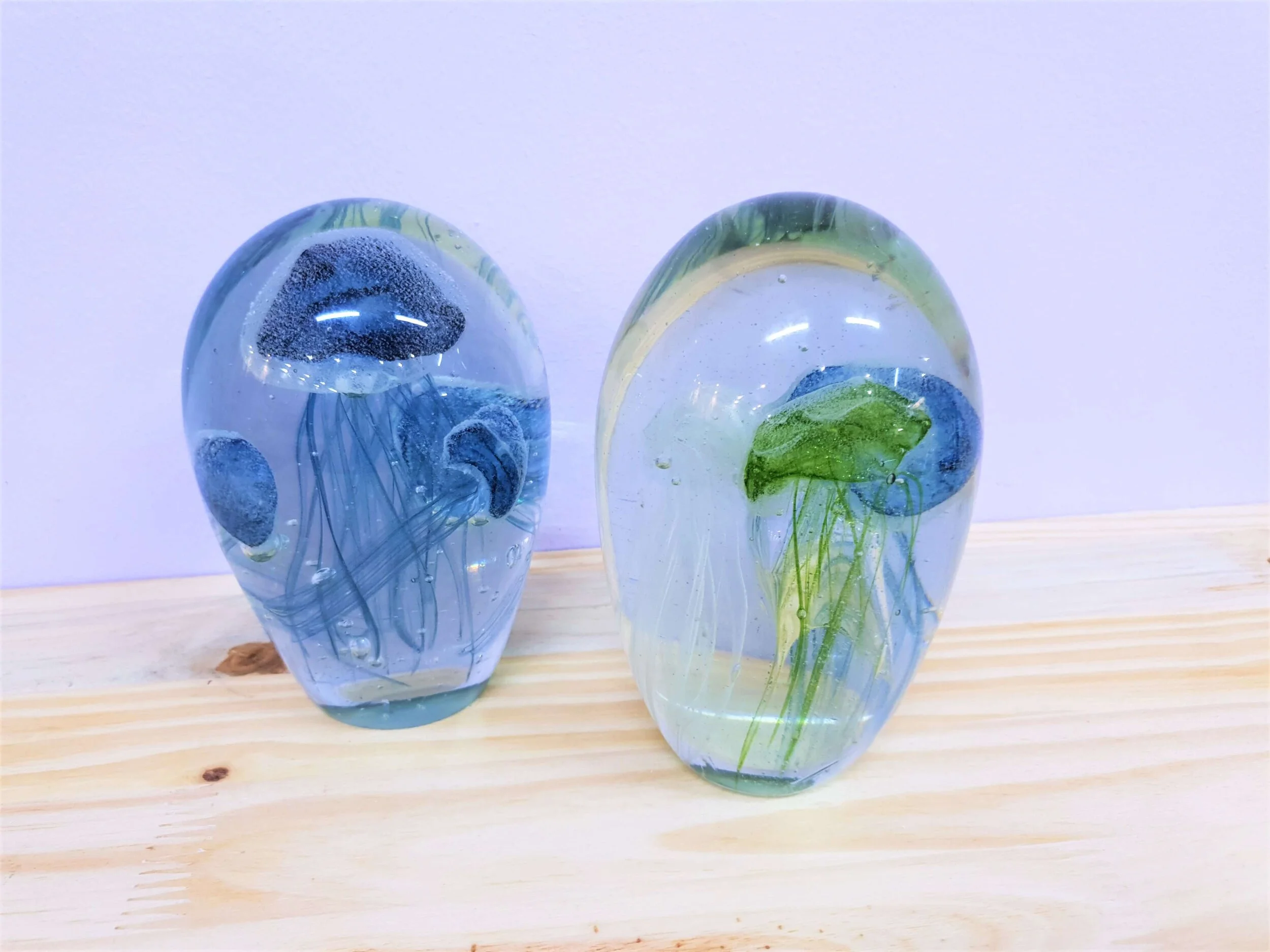 Multi Jellyfish Paperweights