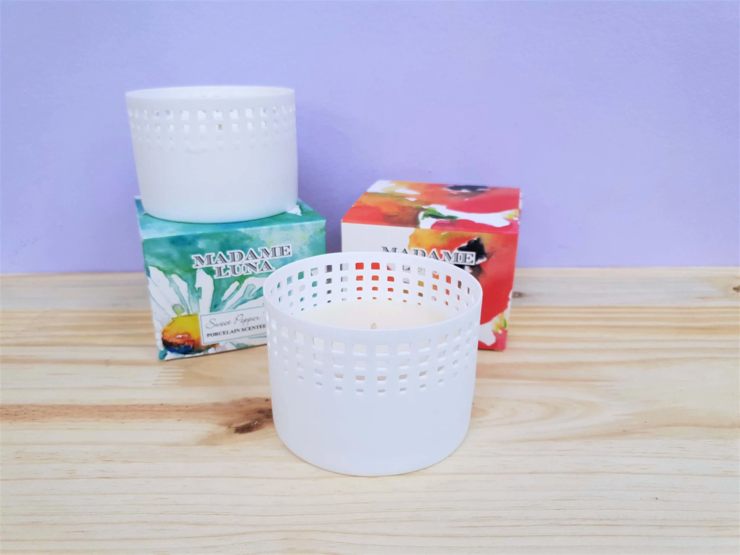 Round Perforated Candle