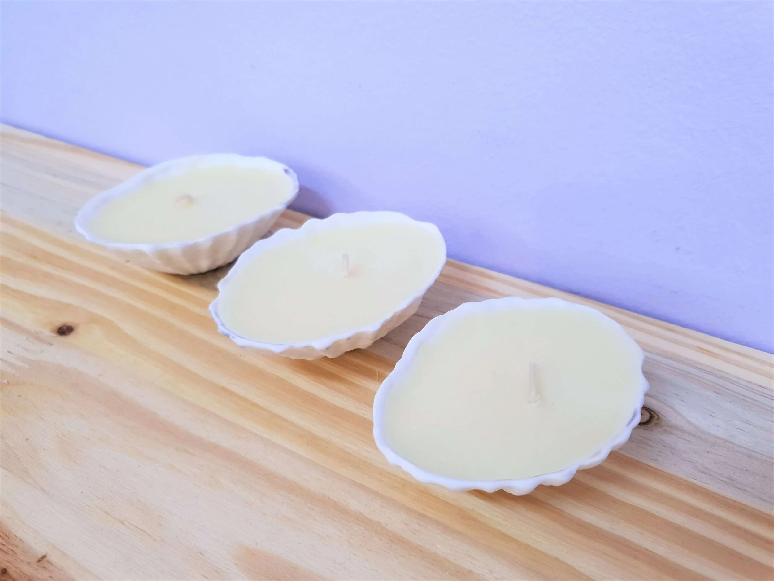 Patella Candles Set of Three