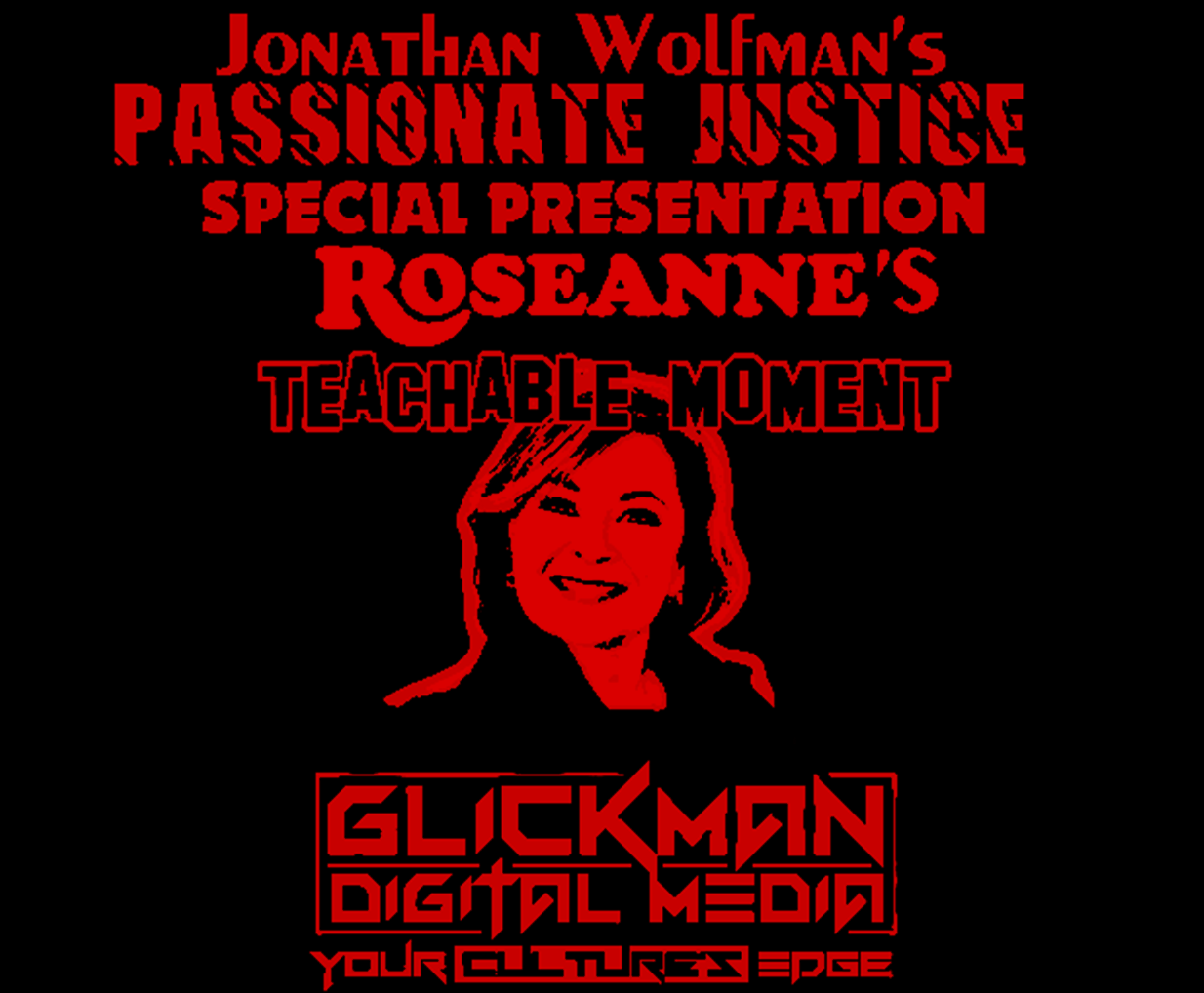 Roseanne Teachable Moment red poster.png