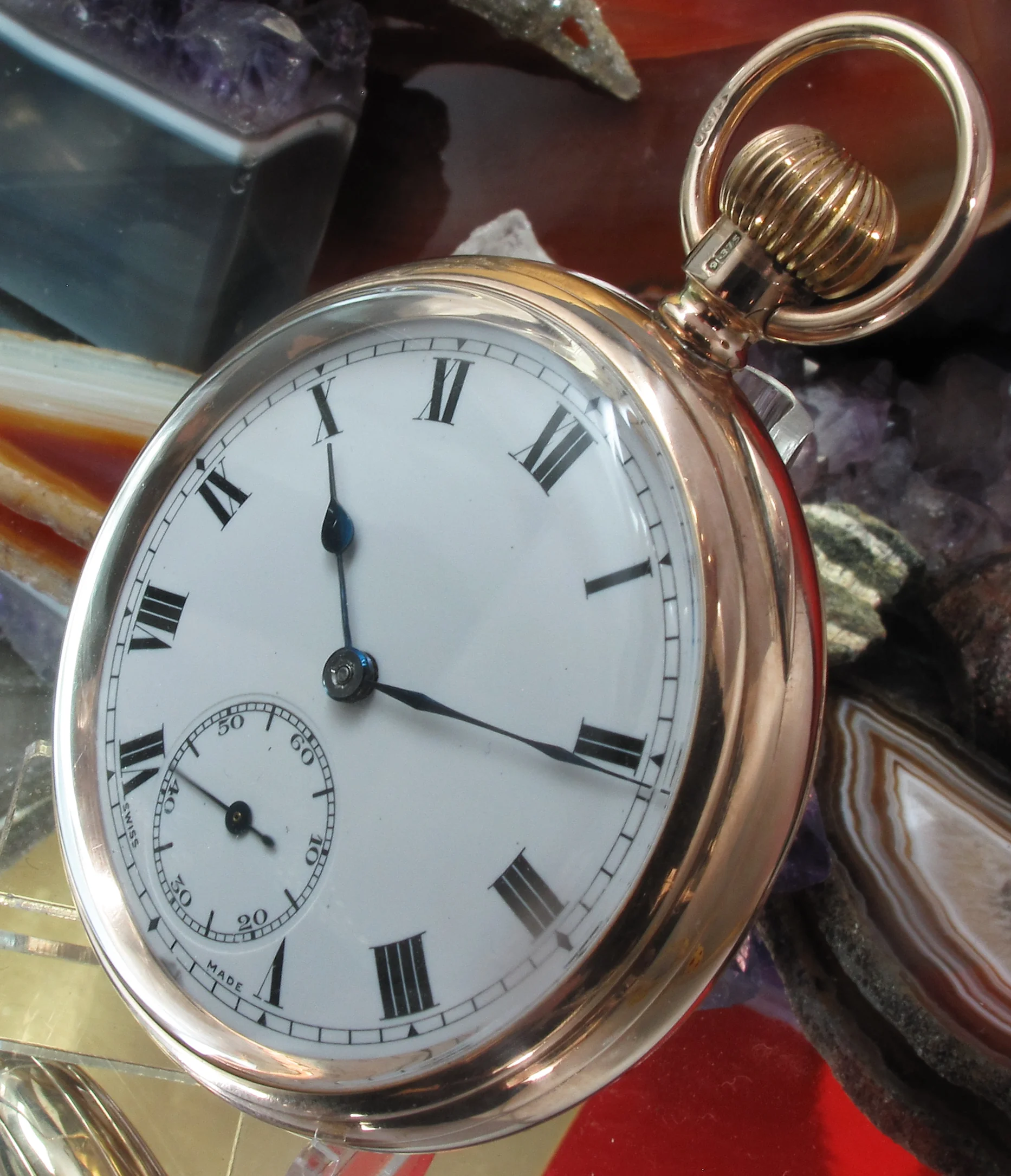 9ct pocket watch