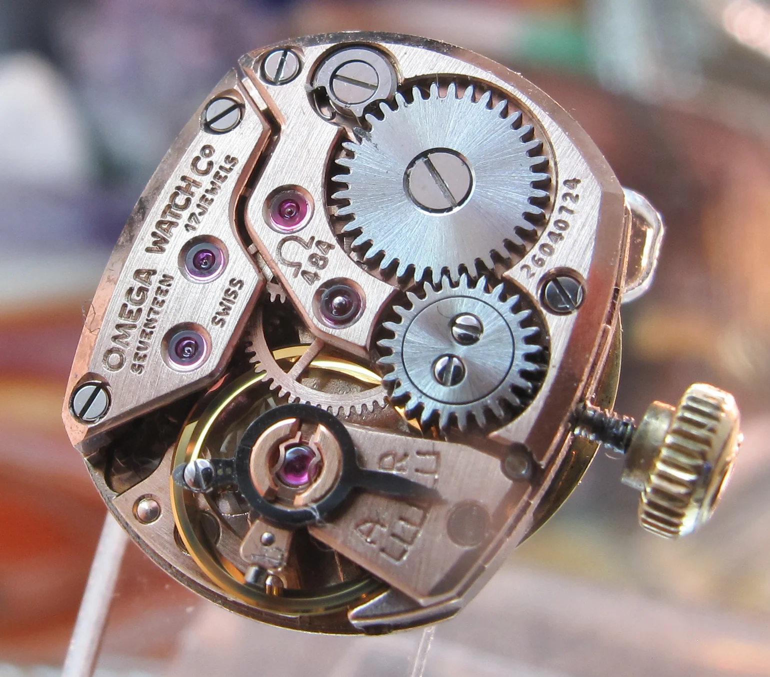 Omega 18 K gold watch Cal 484 Circa 1968 Serviced Two Year Warranty 17  Jewel's — Time2Timepiece