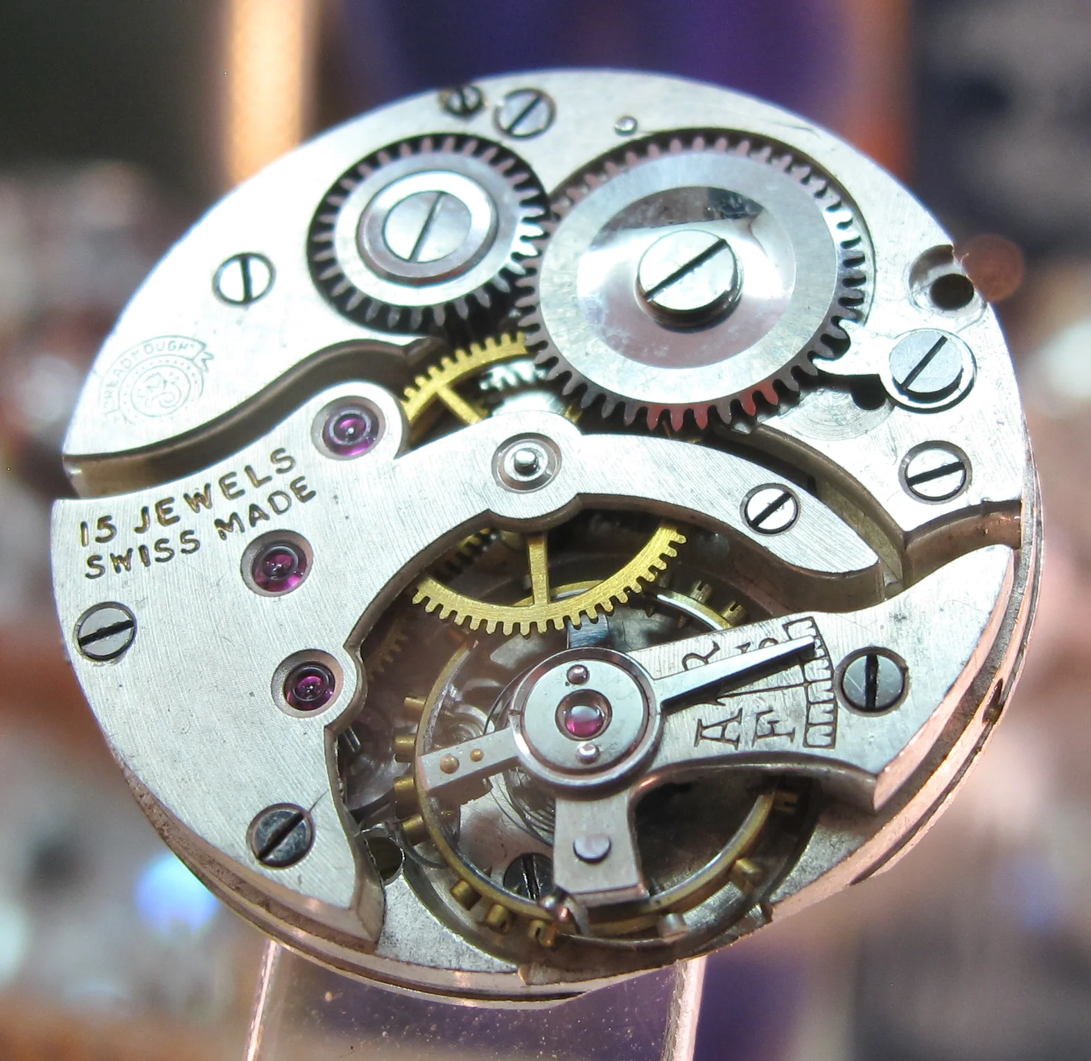 Dreadnought watch movement 22mm balance in good condition swiss made  vintage — Time2Timepiece
