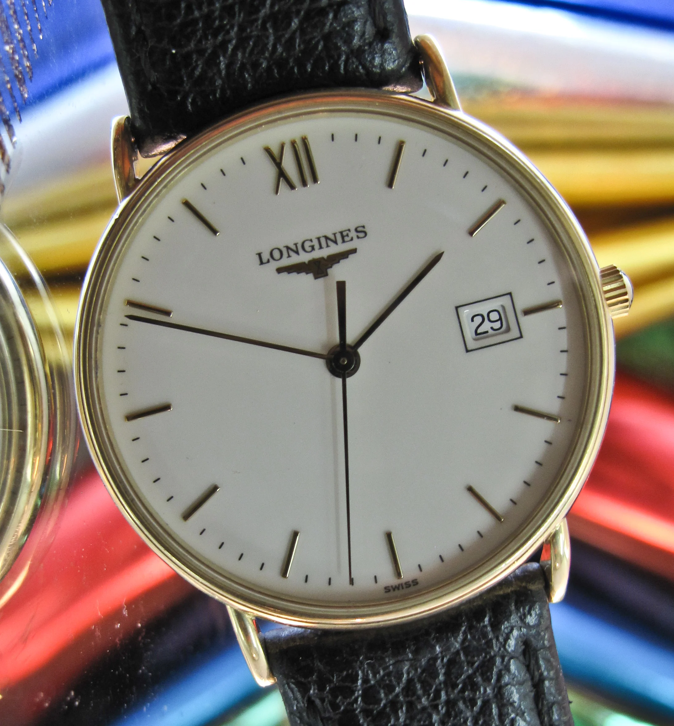 Longines L990.6 18 K Gold watch 34 mm 