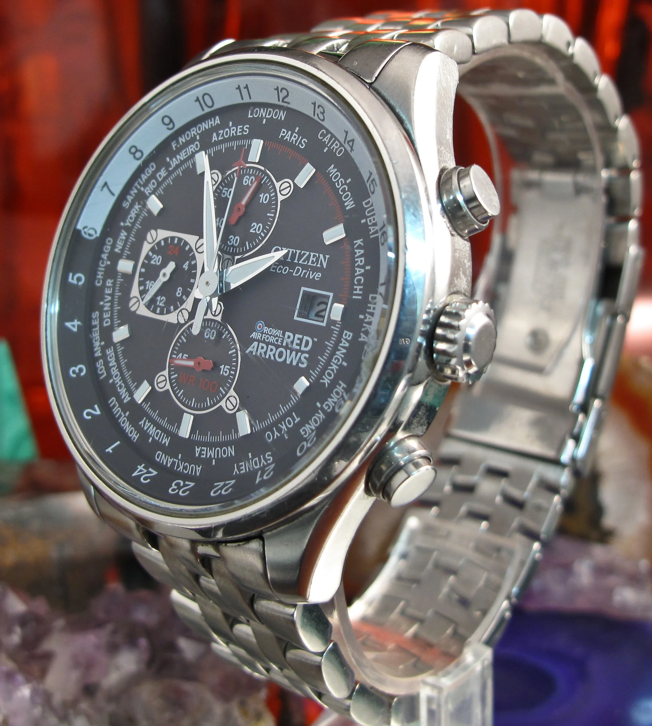 Red Arrows Citizen Watch Reset Citizen Eco Drive Red Arrows Watch