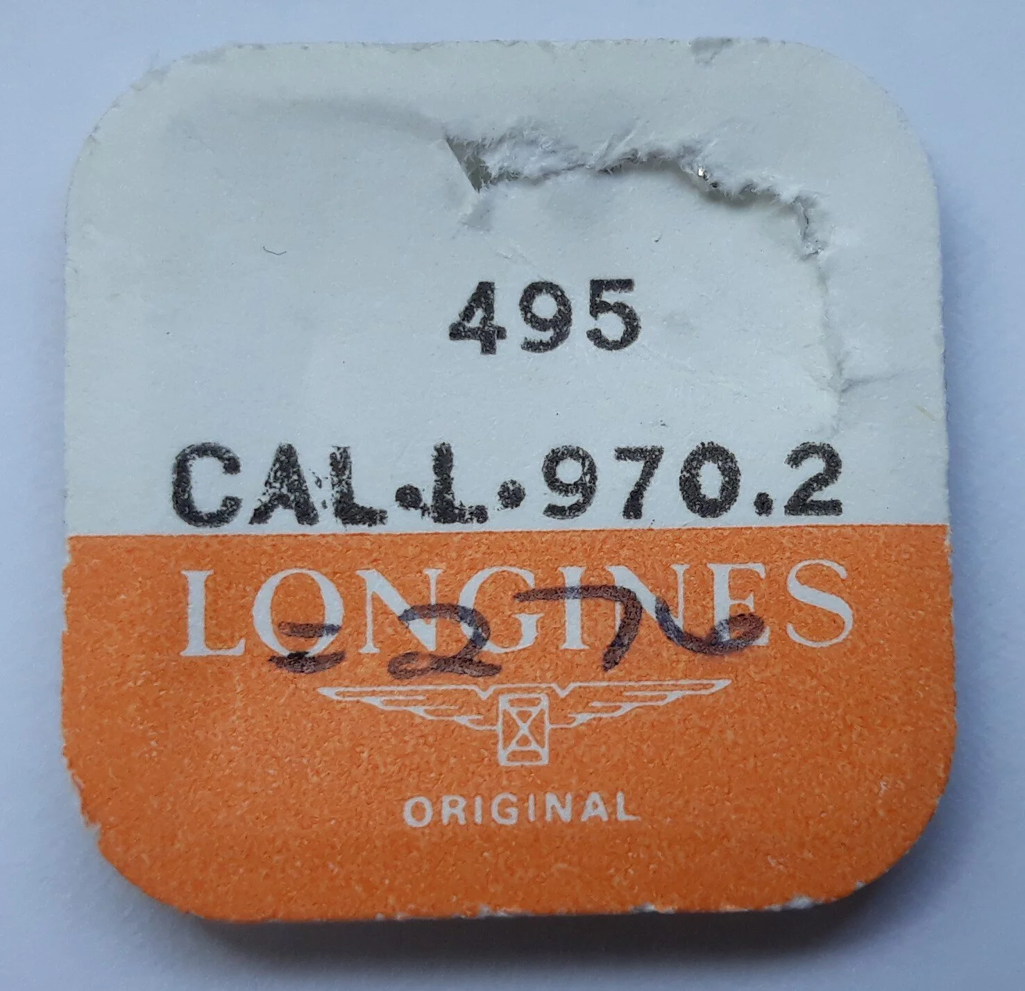 Longines Watch Part Intermediate Date Wheel Spring Clip 495 CAL.L.970.2 —  Time2Timepiece