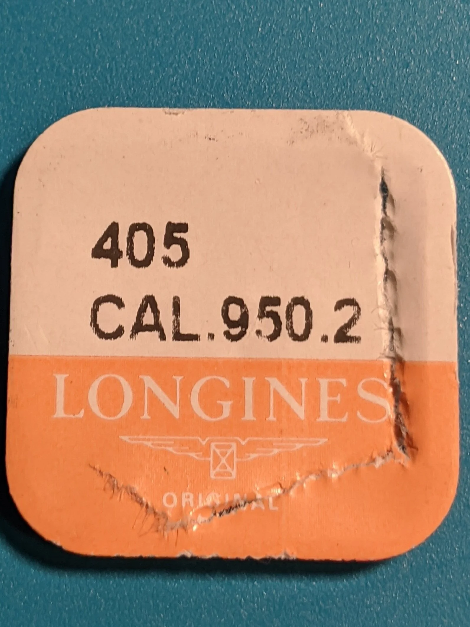 Longines Original Watch Stem Cal.950.2 No 405 — Time2Timepiece