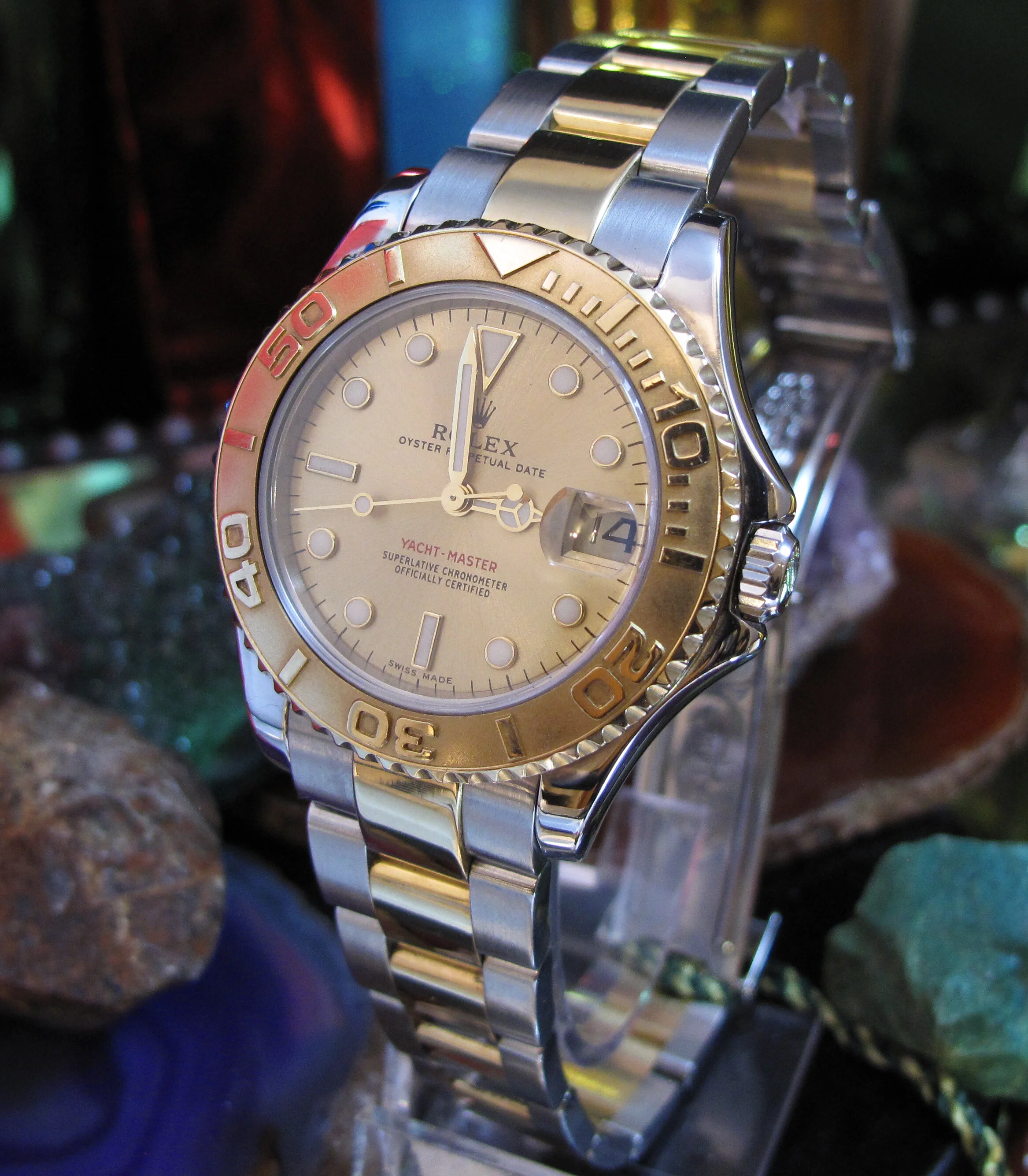 Rolex Yacht Master 35mm 18k bi-metal 