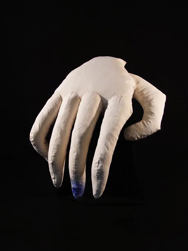 Right Hand Study For A Middle Finger