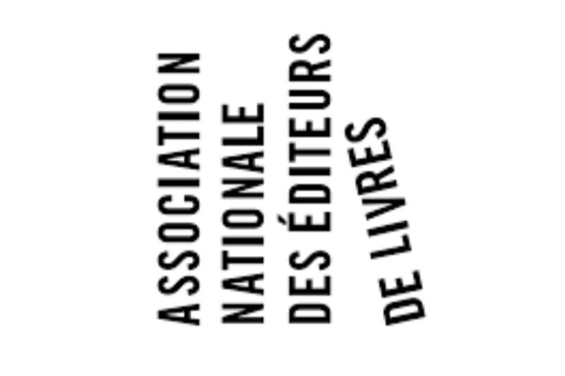 Logo de l'Association nationale des éditeurs de livres sur fond blanc.