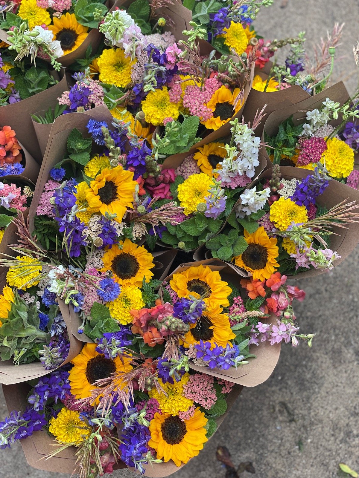 PepperHarrow Flower Farm Bouquet Inspiration