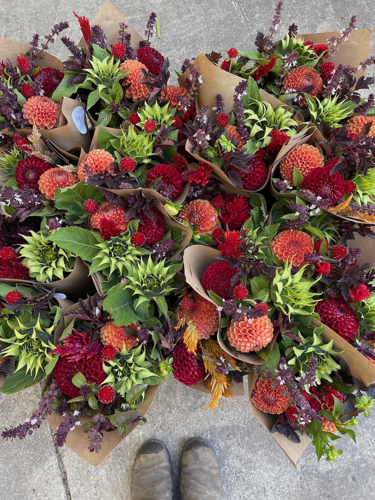 PepperHarrow Flower Farm Bouquet Inspiration