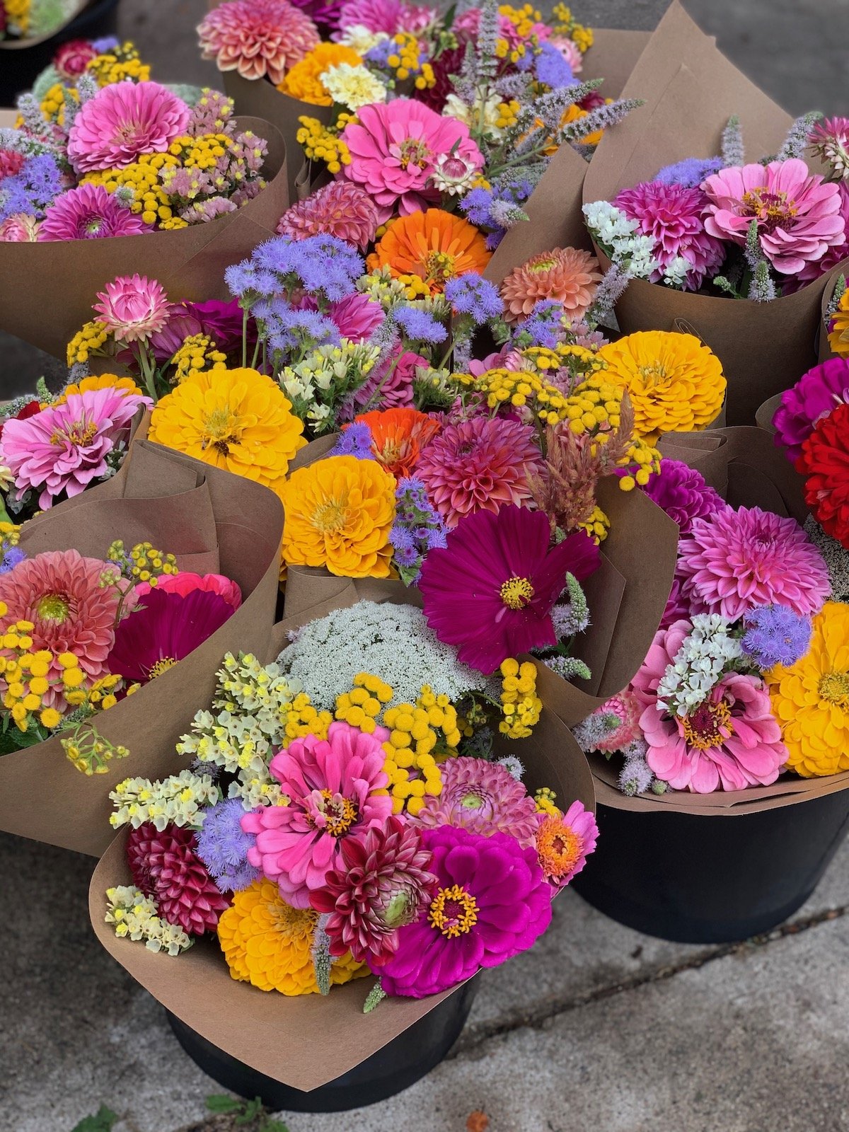 PepperHarrow Flower Farm Bouquet Inspiration