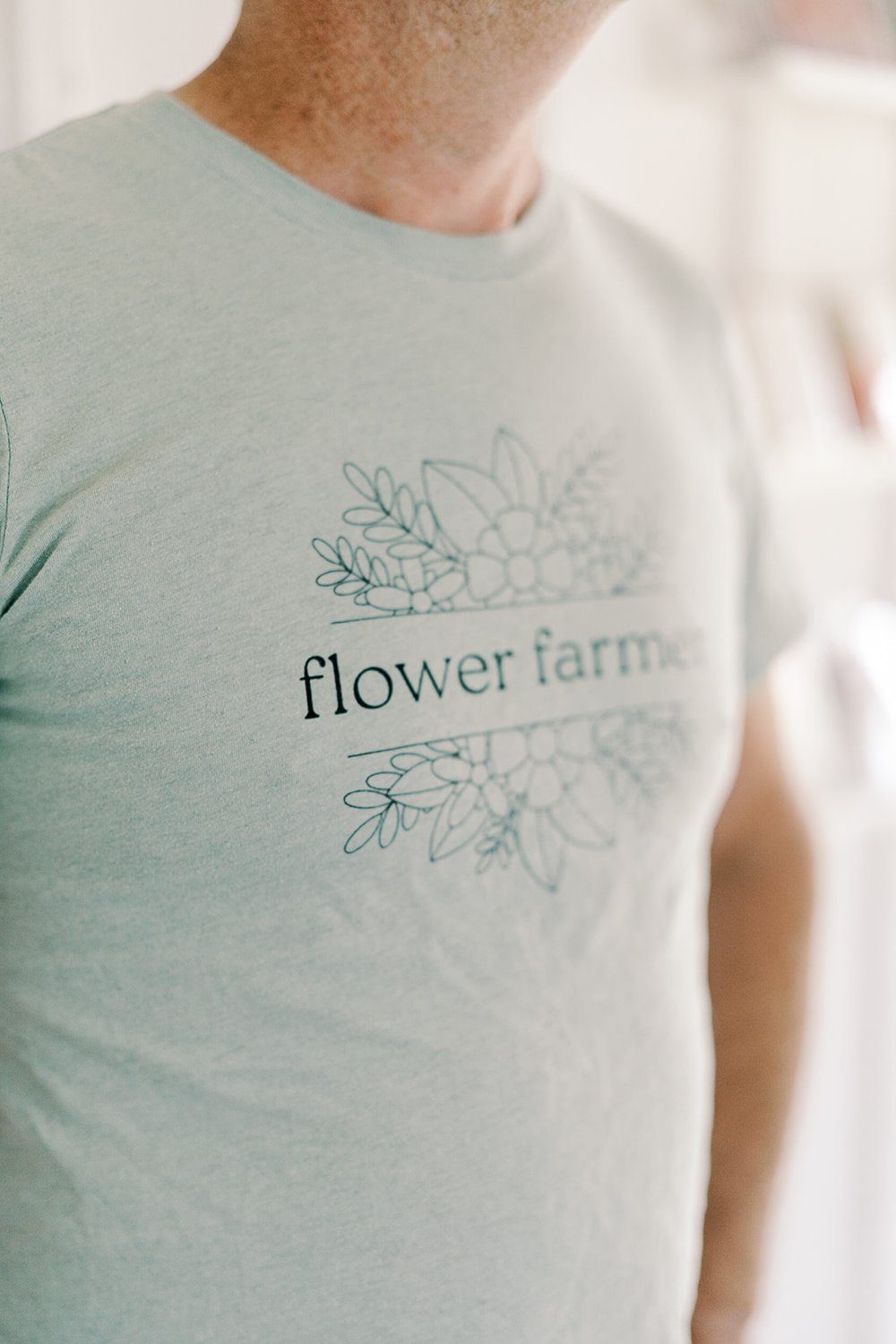Flower Farmer - Bella and Canvas Unisex t-shirt — PepperHarrow