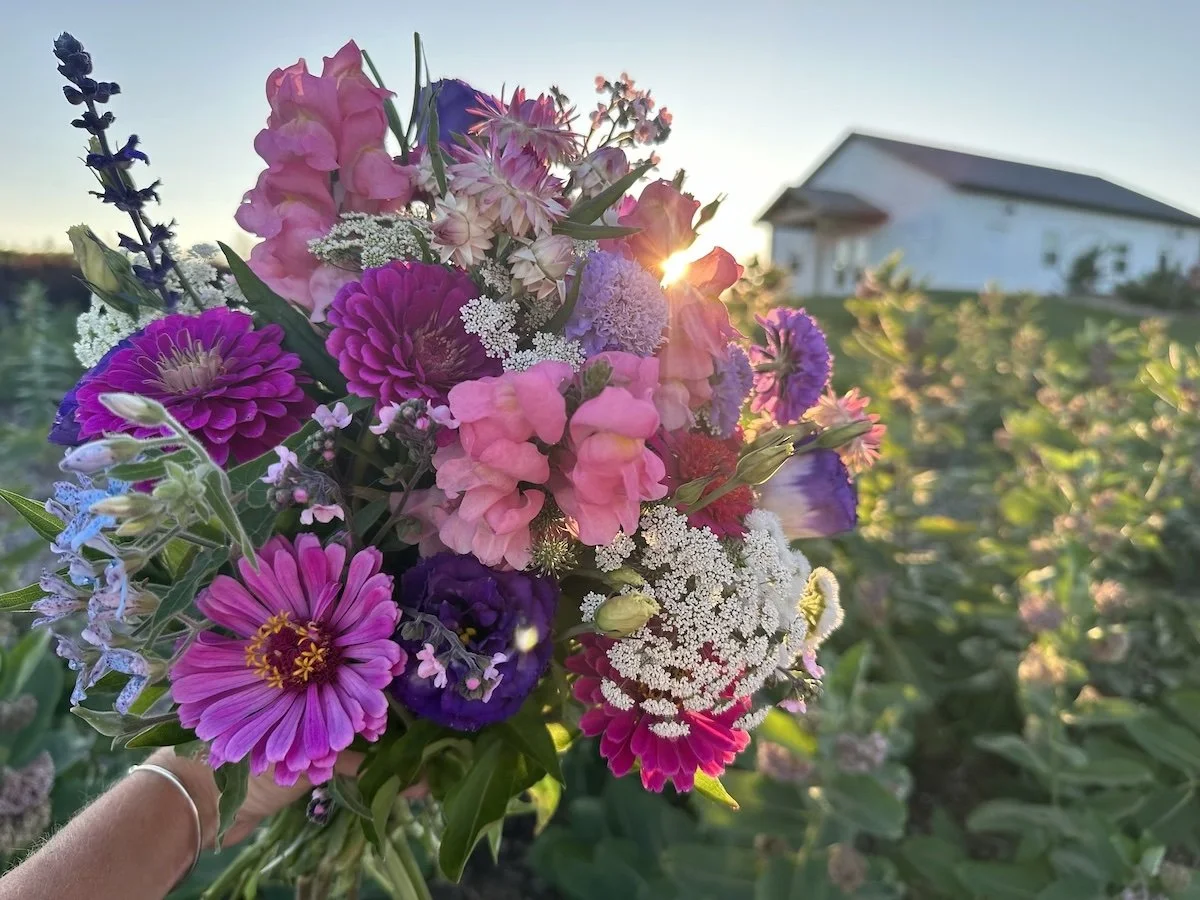 Beautiful Seasonal Bouquet with the Best Cut Flowers in Iowa