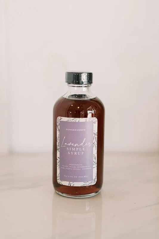 Lavender Simple Syrup