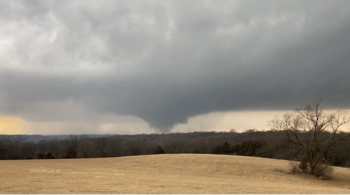 Capture of EF4 Tornado at PepperHarrow Flower Farm