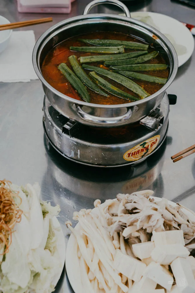 Veg Hot Pot 1 / Da Lat, Vietnam