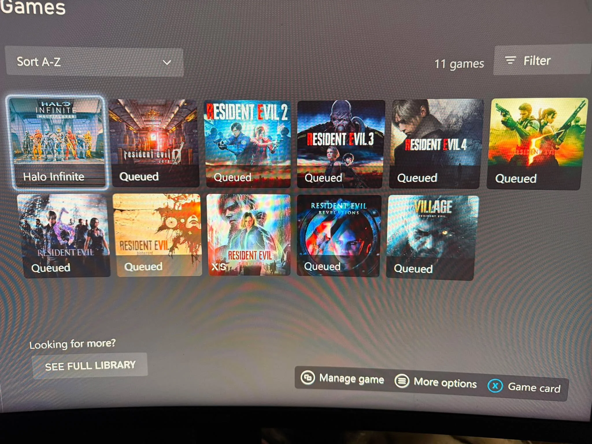 I know what I&rsquo;m gonna binge for the next few days! #residentevil