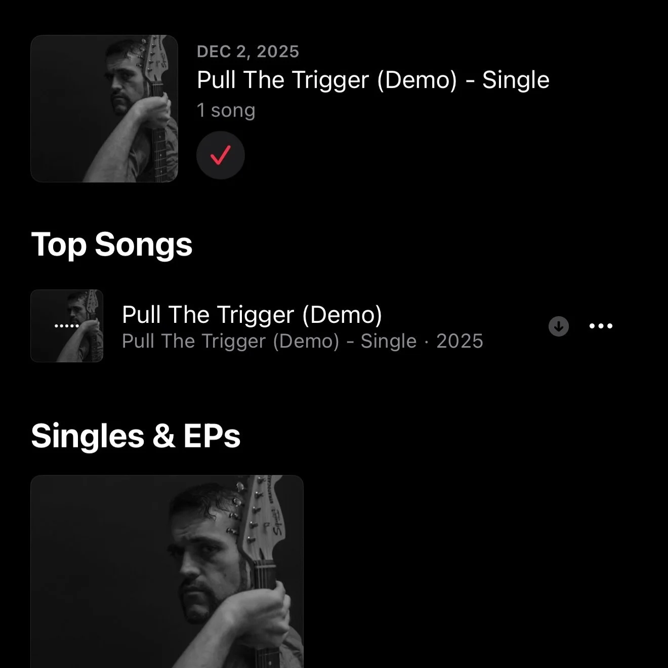 The album finally has a name | &ldquo;Scars of the Heart&rdquo;

It isn&rsquo;t a collection of songs. It&rsquo;s a journey told in acts.

Each section represents a different emotional state, moving from fracture to awareness, through trauma and conf