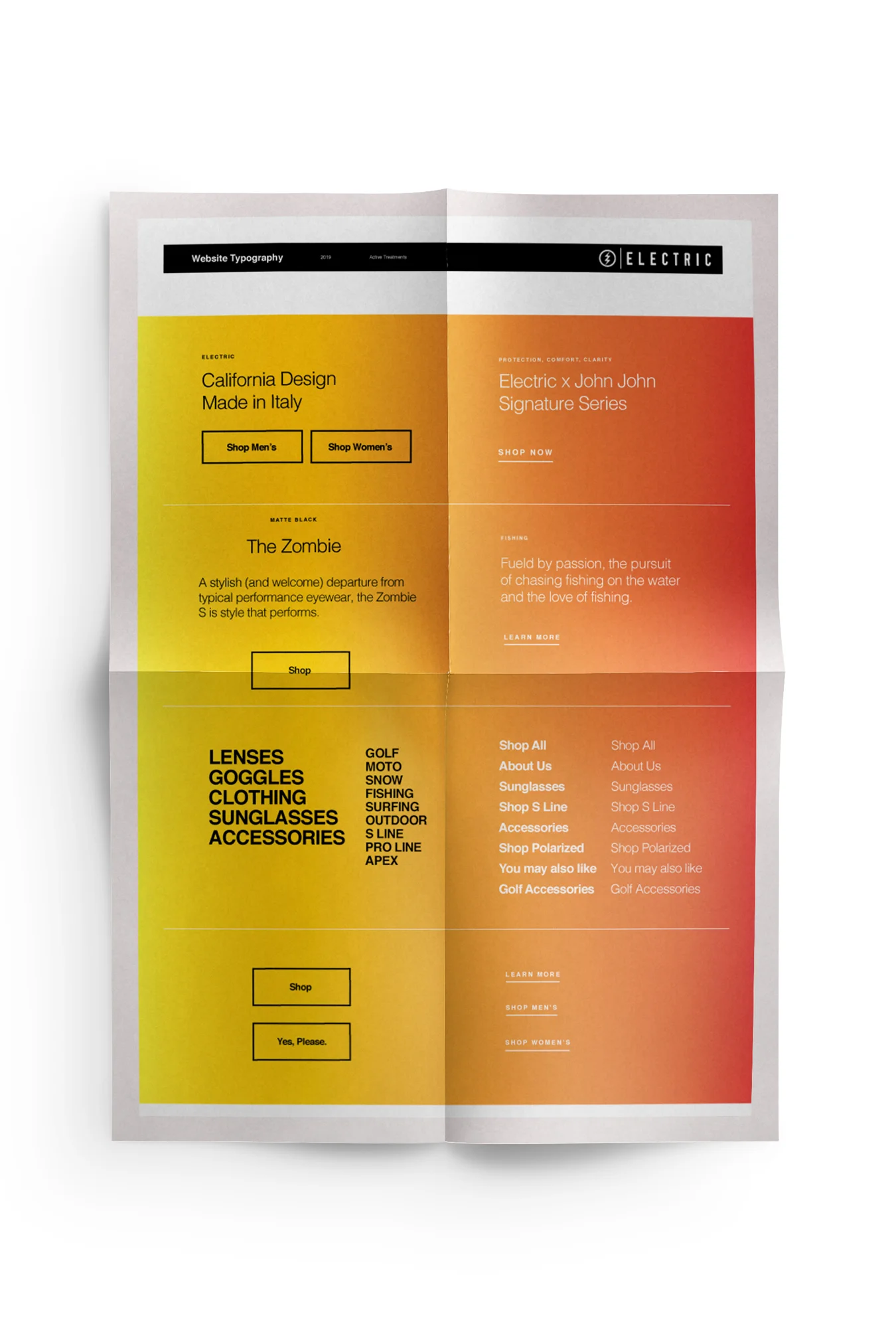 Website Typography Design