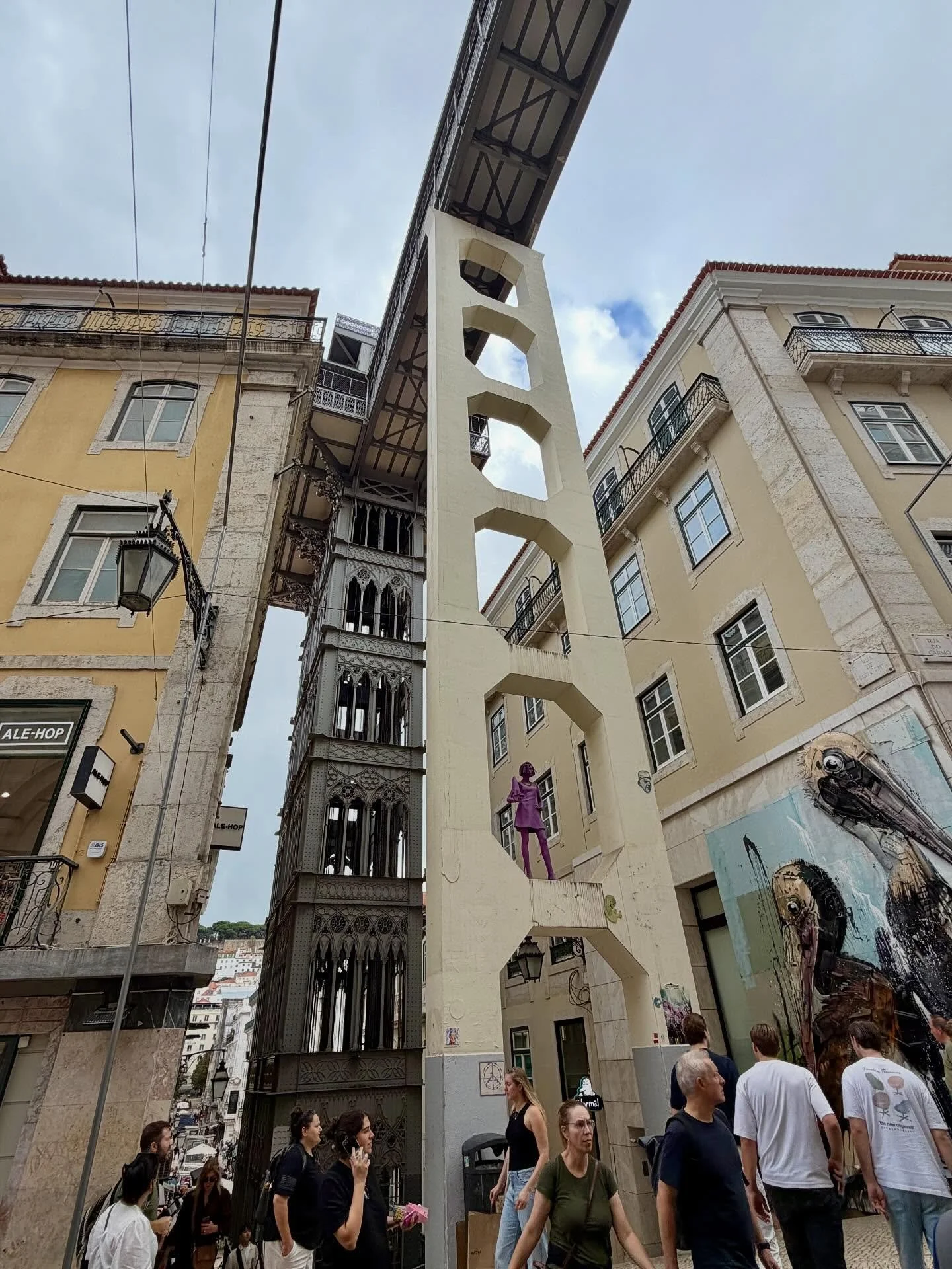 Rising above Lisbon&rsquo;s winding streets &mdash; the Elevador de Santa Justa connects the city&rsquo;s layers, both literally and historically. Built in 1902, it&rsquo;s a steel masterpiece with views that make every step (or lift ride) worth it.
