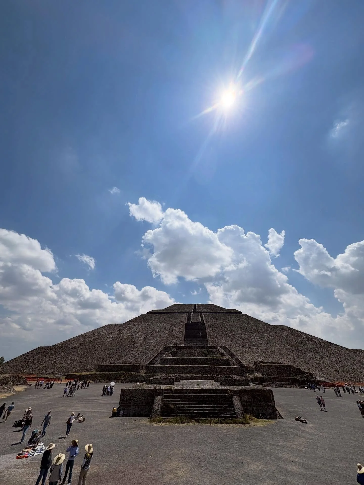 Standing where ancient ingenuity meets the sky 🌞

The pyramids of Teotihuac&aacute;n are more than monumental structures, they&rsquo;re a testament to a civilization that mastered engineering, astronomy, and urban planning long before modern tools e
