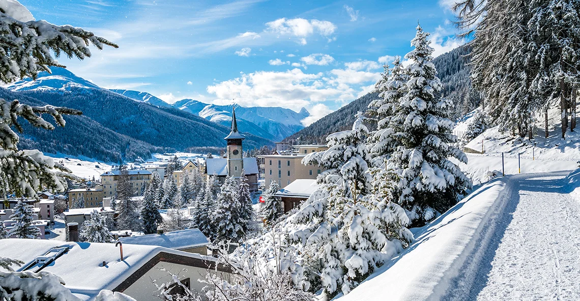 KLOSTERS, SWITZERLAND Long loved by the rich and royal (particularly Prince Charles), Klosters appeals to those A-listers who are keen to keep a low profile. Frequented by the likes of Greta Garbo, Gene Kelly, Paul Newman and Gregory Peck, the little farming village was known as “Hollywood on the Rocks” during the Fifties, with most stars staying at the cookie-cutter-cute Hotel Chesa Grischuna. The village has now become much larger but maintains its traditional feel, the main focus being Klosters Platz – a collection of upmarket hotels around the railway station.