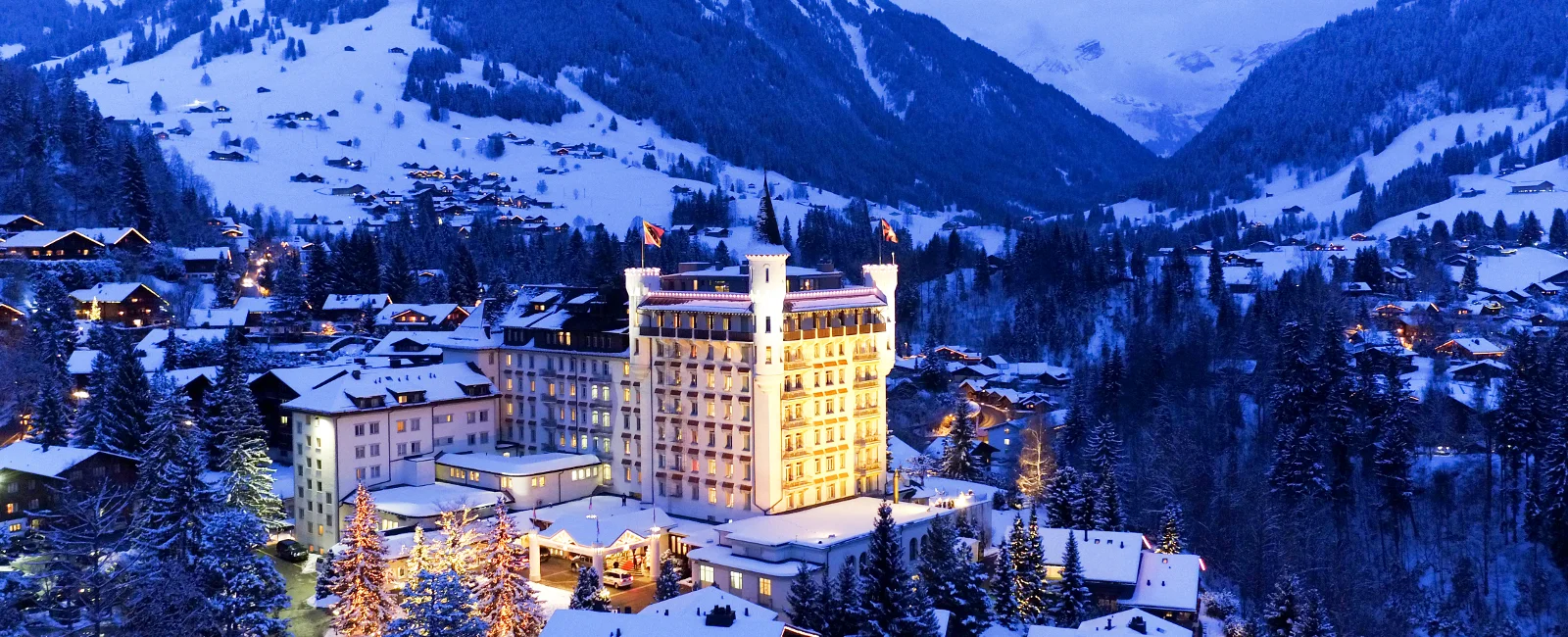 GSTADD, SWITZERLAND Surrounded by mountains in the Saanen valley, Gstaad lies in the heart of farming country. But weather-worn timber chalets aside, the designer boutiques lining its main promenade (Chanel, Cartier, Louis Vuitton etc) reflect its sophistication. The skiing is equally suave, with 220km of mostly intermediate-friendly trails winding through postcard-worthy Swiss scenery. The Gstaad-Zweisimmen-Rougemont ski area (150km of pistes) comprises five separate hills while nearby Château d’Oex offers a further 30km and the more distant Glacier 3000 at Les Diablerets adds 25km.